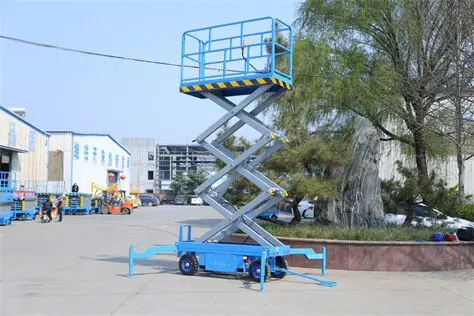 移(yi)動剪叉式(shi)升降平台(tai)車